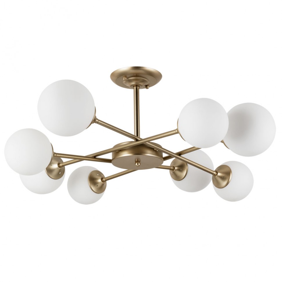 Потолочная люстра Arte Lamp Marco A2703PL-8SG фото 1 &mdash; svetrussia.ru