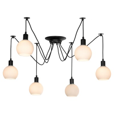 Подвесная люстра Lussole Lgo Shirley LSP-8439 &mdash; svetrussia.ru