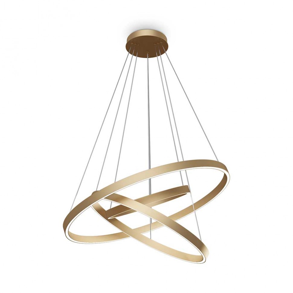 Подвесной светодиодный светильник Maytoni Rim MOD058PL-L100BSK фото 1 &mdash; svetrussia.ru