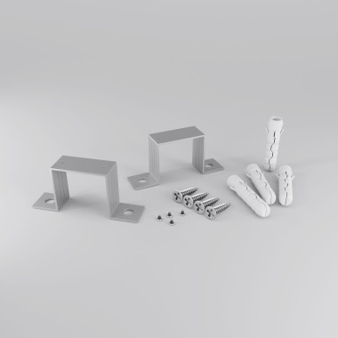 Крепление для встроенного монтажа радиусного профиля Maytoni ALM-3535R-4MT &mdash; svetrussia.ru