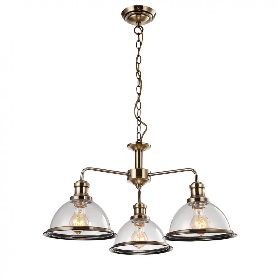 Подвесная люстра Arte Lamp Oglio A9273LM-3AB фото 1 &mdash; svetrussia.ru