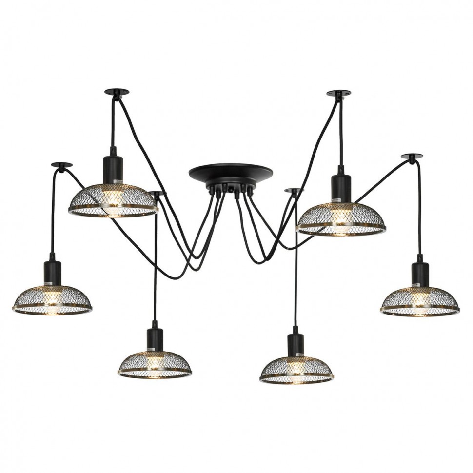 Подвесная люстра Lussole Lgo Shirley LSP-8440 фото 1 &mdash; svetrussia.ru