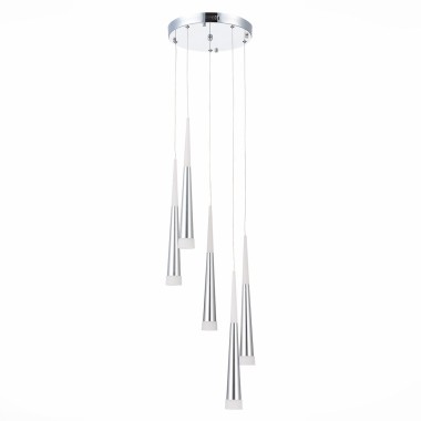 Подвесная светодиодная люстра Evoluce Orpelo SLE200113-05 &mdash; svetrussia.ru