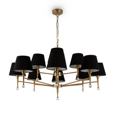 Подвесная люстра Freya Rosemary FR5190PL-12BS &mdash; svetrussia.ru