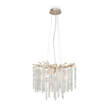 Подвесная люстра Freya Mineral FR1010PL-06G &mdash; svetrussia.ru