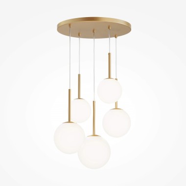 Подвесная люстра Maytoni Basic form MOD321PL-05G1 &mdash; svetrussia.ru