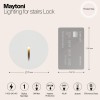 Подсветка для лестниц Maytoni Bil O014SL-L3W3K фото 2 &mdash; svetrussia.ru