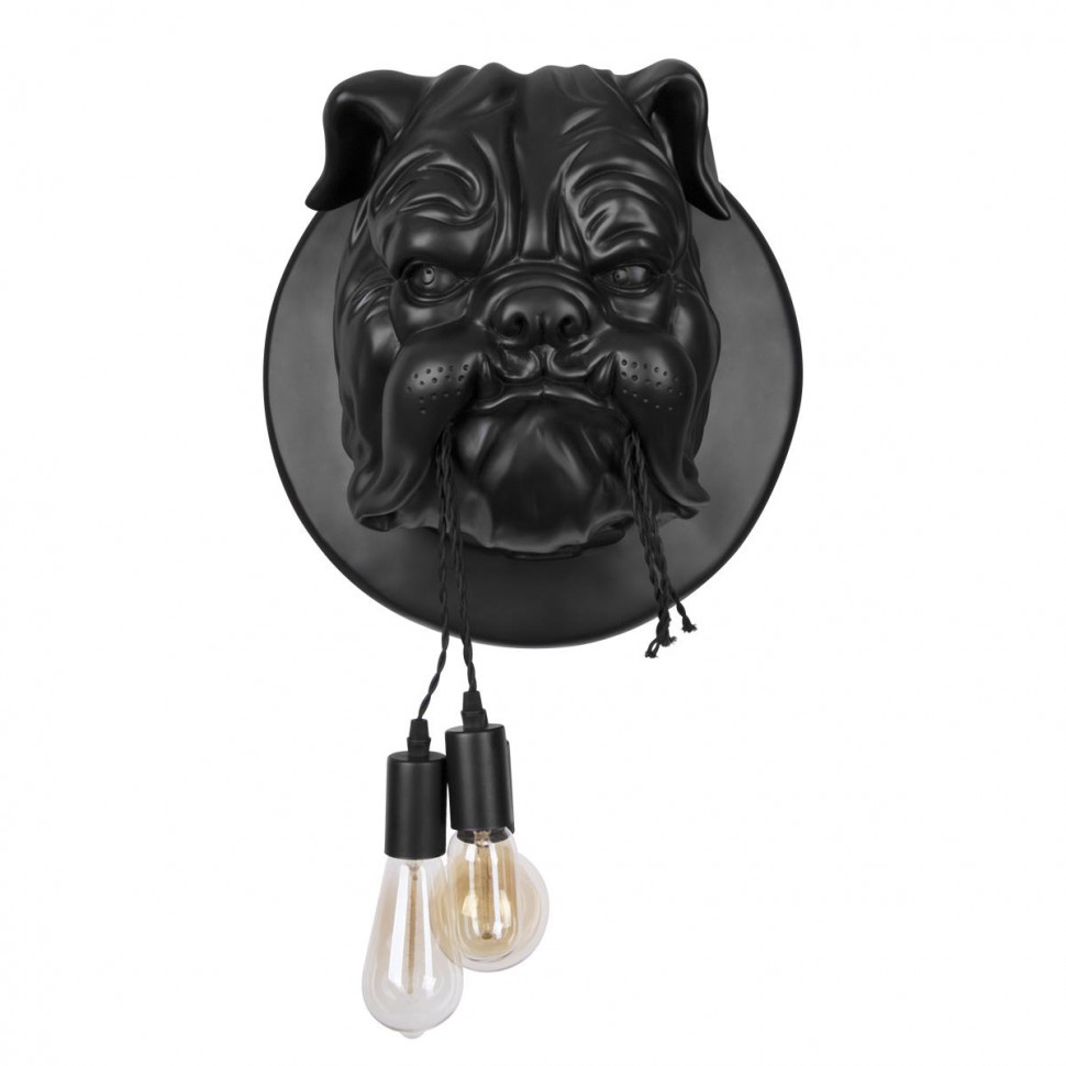 Настенный светильник Loft IT Bulldog 10177 Black фото 1 &mdash; svetrussia.ru