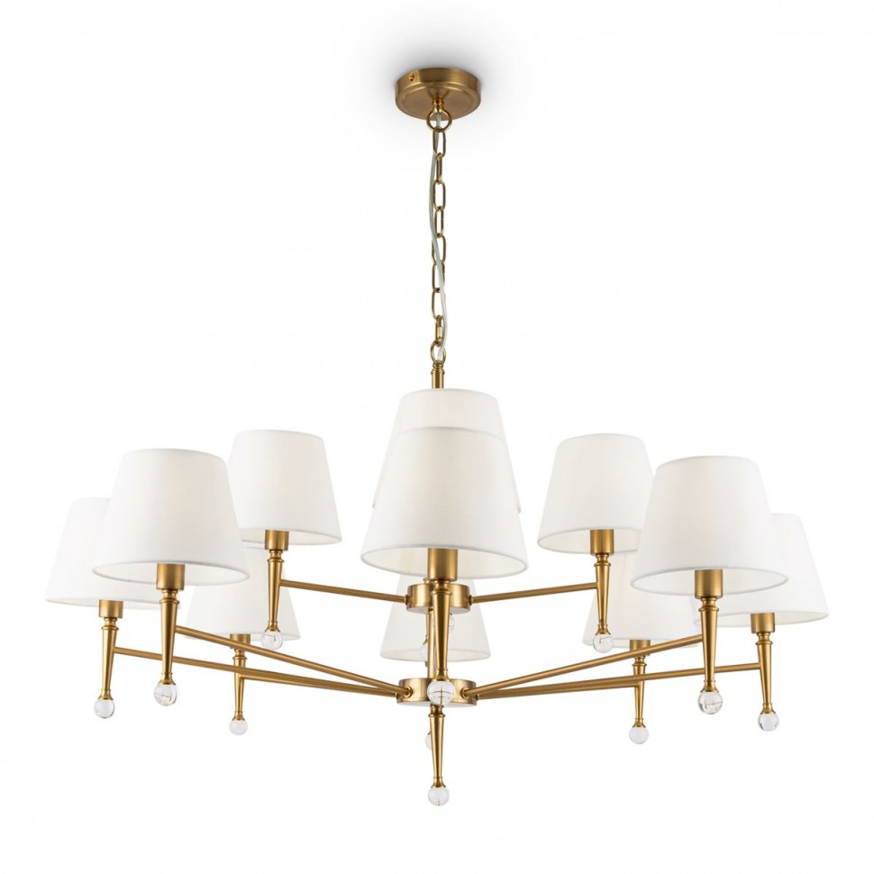 Подвесная люстра Freya Rosemary FR5190PL-12BS1 фото 1 &mdash; svetrussia.ru