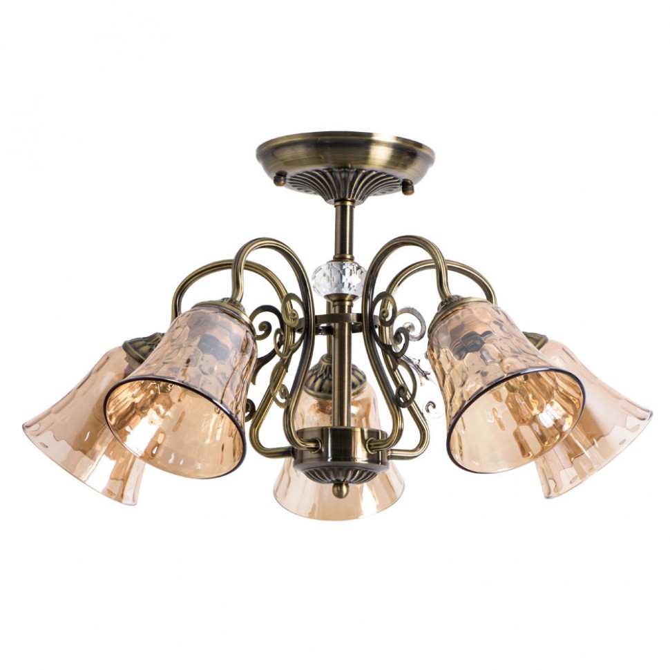 Потолочная люстра Arte Lamp Nicole A2702PL-5AB фото 1 &mdash; svetrussia.ru