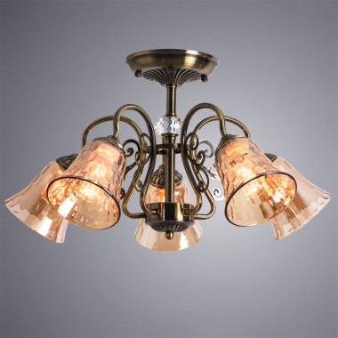 Потолочная люстра Arte Lamp Nicole A2702PL-5AB &mdash; svetrussia.ru