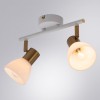 Спот Arte Lamp Falena A3117PL-2WH фото 3 &mdash; svetrussia.ru