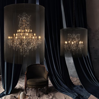 Подвесная люстра LOFT IT Vaille Crystal 10450/900 &mdash; svetrussia.ru