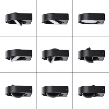 Уличный настенный светодиодный светильник Arte Lamp San Francisco A1831AL-1BK &mdash; svetrussia.ru