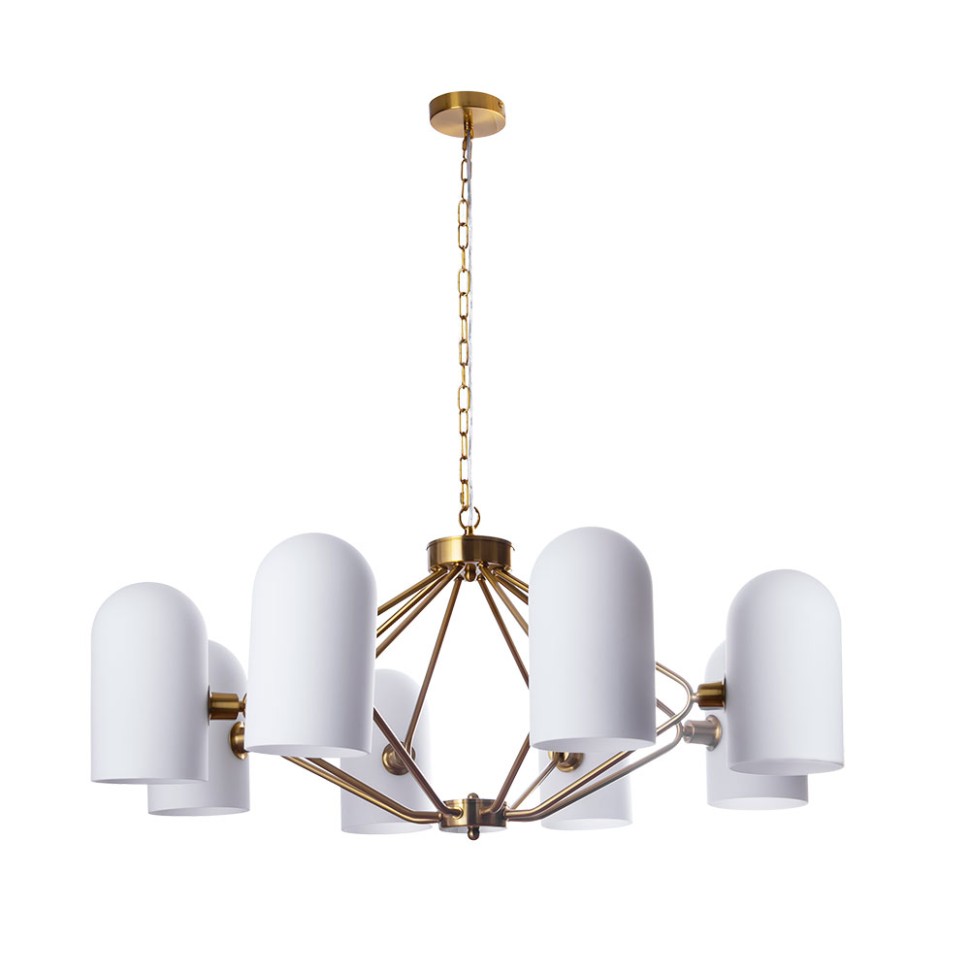 Подвесная люстра Arte Lamp CASSEL A5454LM-8PB фото 1 &mdash; svetrussia.ru