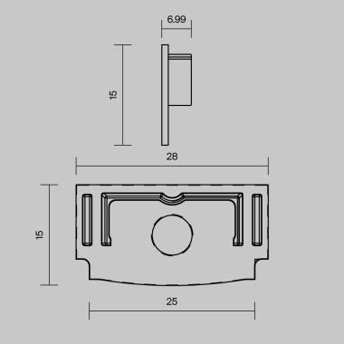 Комплектующие для профиля Maytoni Led Strip 642013 &mdash; svetrussia.ru