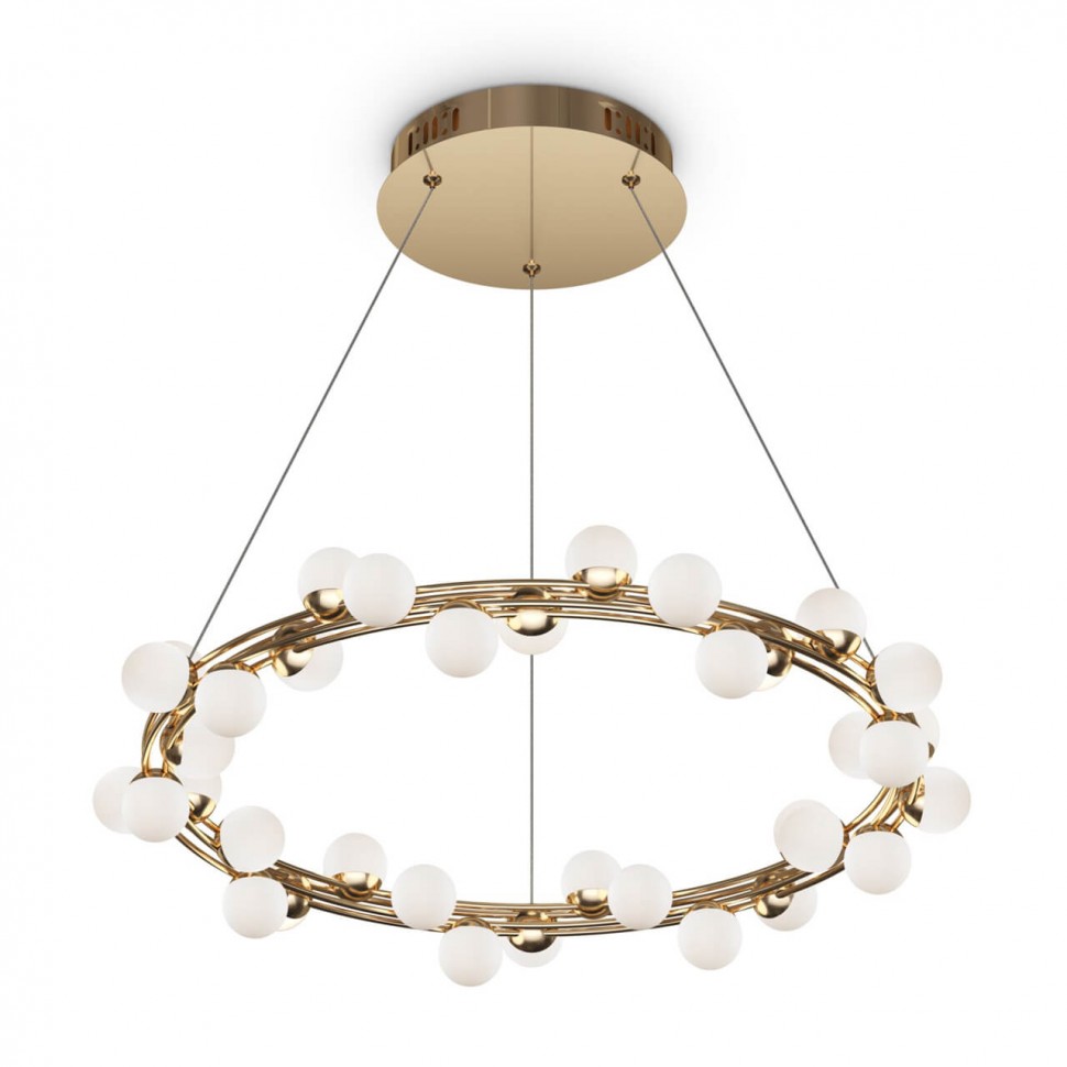 Подвесная светодиодная люстра Maytoni Tessara MOD081PL-L50G3K фото 1 &mdash; svetrussia.ru