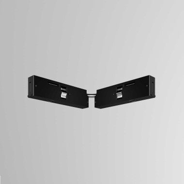 Коннектор питания угловой Maytoni Technical Accessories for tracks Levity TRA184CPC-1B-3 &mdash; svetrussia.ru