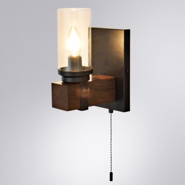 Бра Arte Lamp Dalim A7014AP-1BK &mdash; svetrussia.ru
