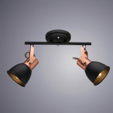 Спот Arte Lamp A1677PL-2BK &mdash; svetrussia.ru