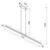 Подвесной светильник Mantra Lineal 8960 фото 3 &mdash; svetrussia.ru