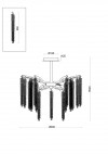 Подвесная люстра Freya Mineral FR1010CL-06G фото 13 &mdash; svetrussia.ru