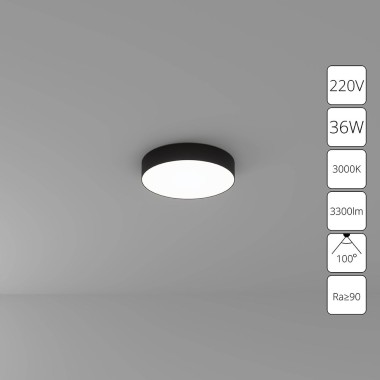 Потолочный светодиодный светильник Arte Lamp Fado A7335PL-1BK &mdash; svetrussia.ru