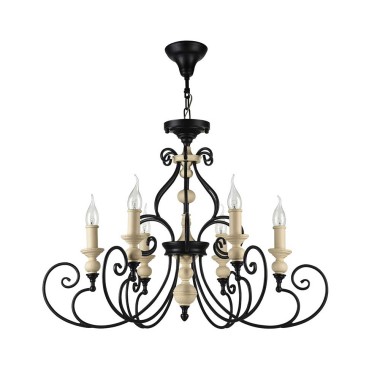 Подвесная люстра Maytoni Karina H631-PL-06-B &mdash; svetrussia.ru