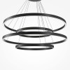 Подвесной светодиодный светильник Maytoni Rim MOD058PL-L174BK фото 4 &mdash; svetrussia.ru