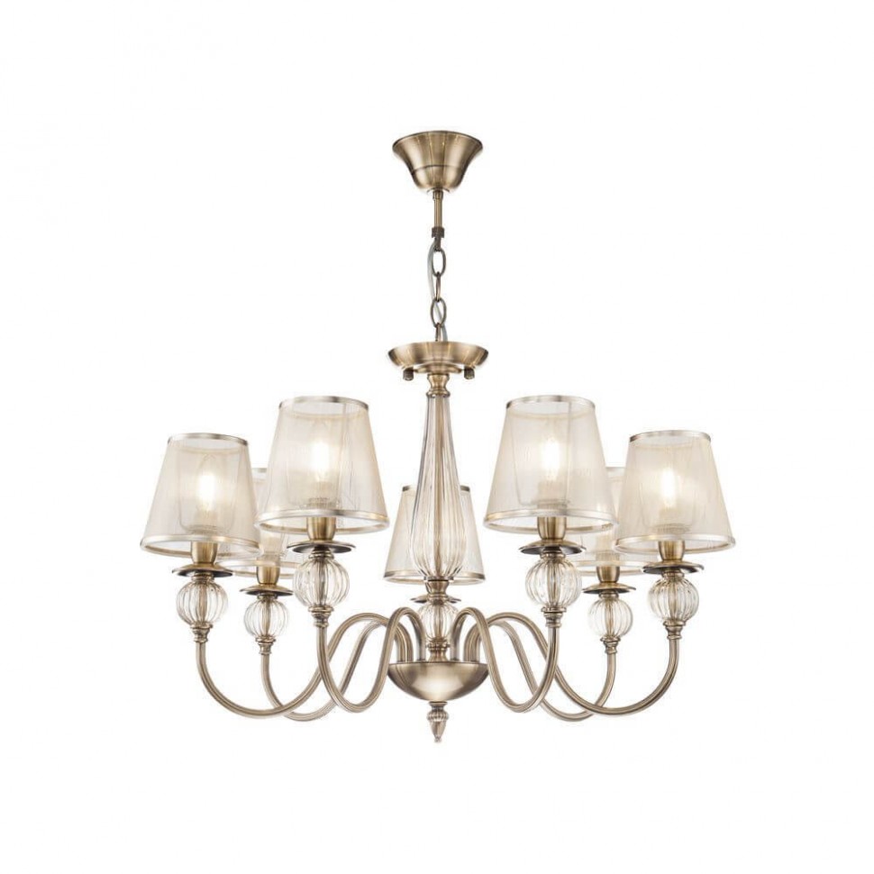 Подвесная люстра Freya Inessa FR2685PL-07BZ фото 1 &mdash; svetrussia.ru