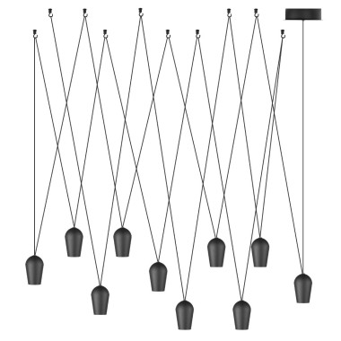 Подвесной светодиодный светильник Loft IT Blackout 10357/10 &mdash; svetrussia.ru