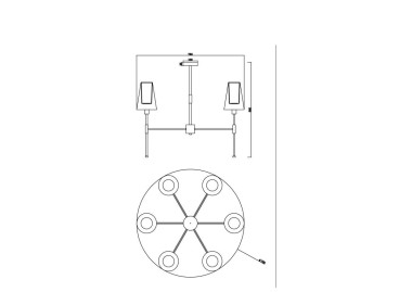 Подвесная люстра Freya Tida FR5196PL-06CH &mdash; svetrussia.ru