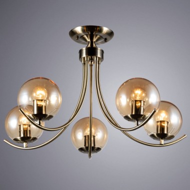 Потолочная люстра Arte Lamp Scarlett A2715PL-5AB &mdash; svetrussia.ru