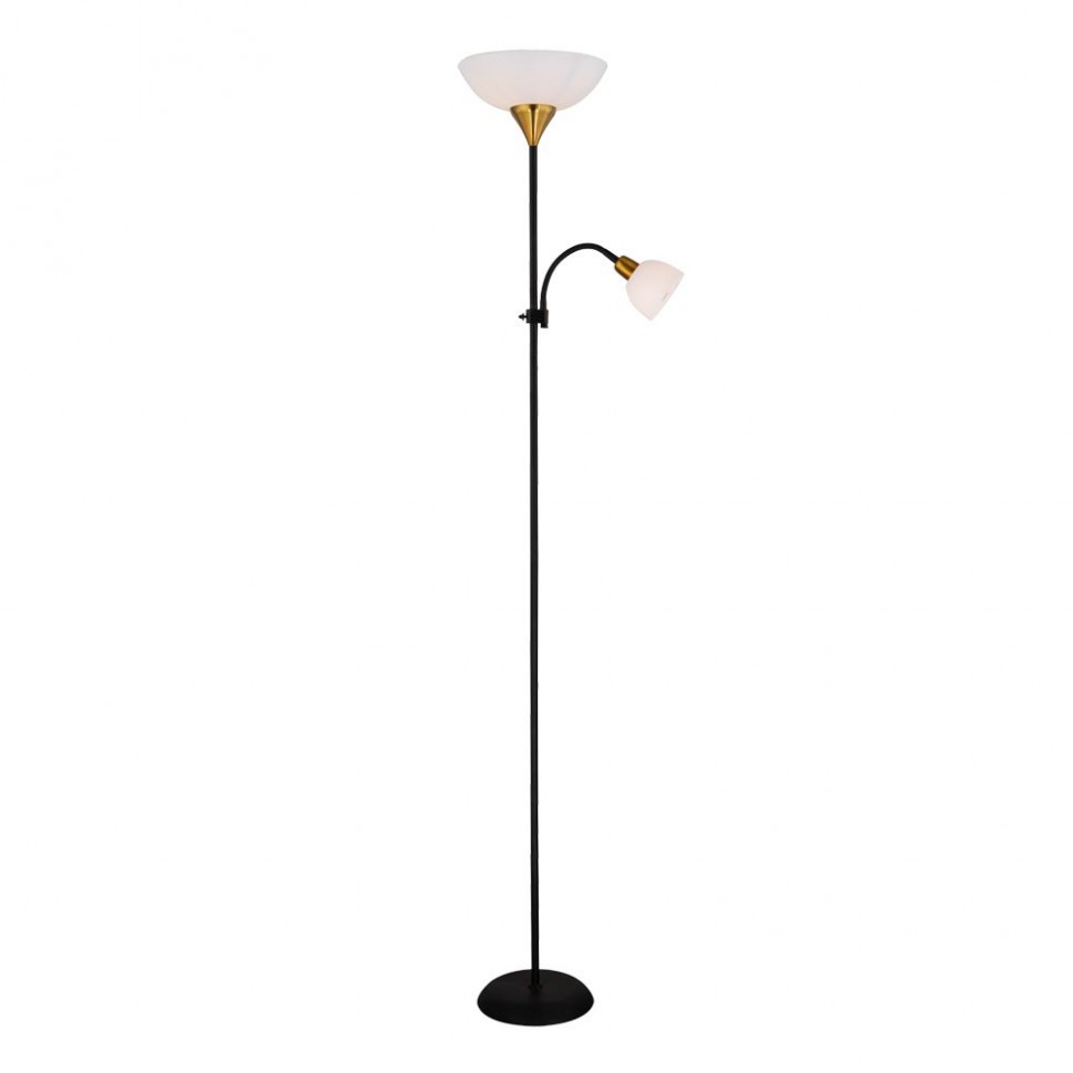 Торшер Arte Lamp Duetto A9569PN-2BK фото 1 &mdash; svetrussia.ru