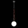 Подвесной светильник Loft IT Chain 10128P Red фото 3 &mdash; svetrussia.ru