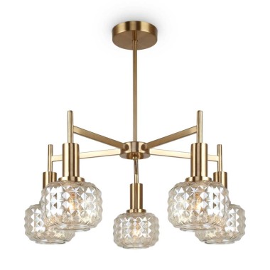 Подвесная люстра Freya Fero FR5366CL-05BS &mdash; svetrussia.ru