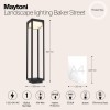 Ландшафтный светодиодный светильник Maytoni Baker Street O021FL-L10B3K фото 2 &mdash; svetrussia.ru