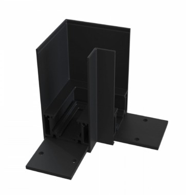 Угловой коннектор накладной Maytoni Technical Gravity TRX010CL-21B &mdash; svetrussia.ru