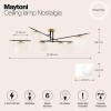 Потолочная люстра Maytoni Nostalgia MOD048CL-06G фото 2 &mdash; svetrussia.ru