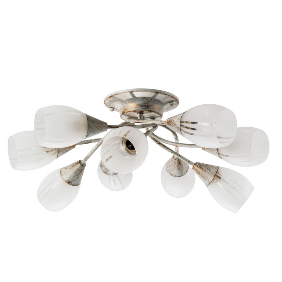 Потолочная люстра Arte Lamp Penny A2701PL-9WG фото 1 &mdash; svetrussia.ru