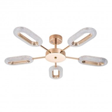 Потолочная светодиодная люстра Arte Lamp Ovale A2489PL-5GO &mdash; svetrussia.ru