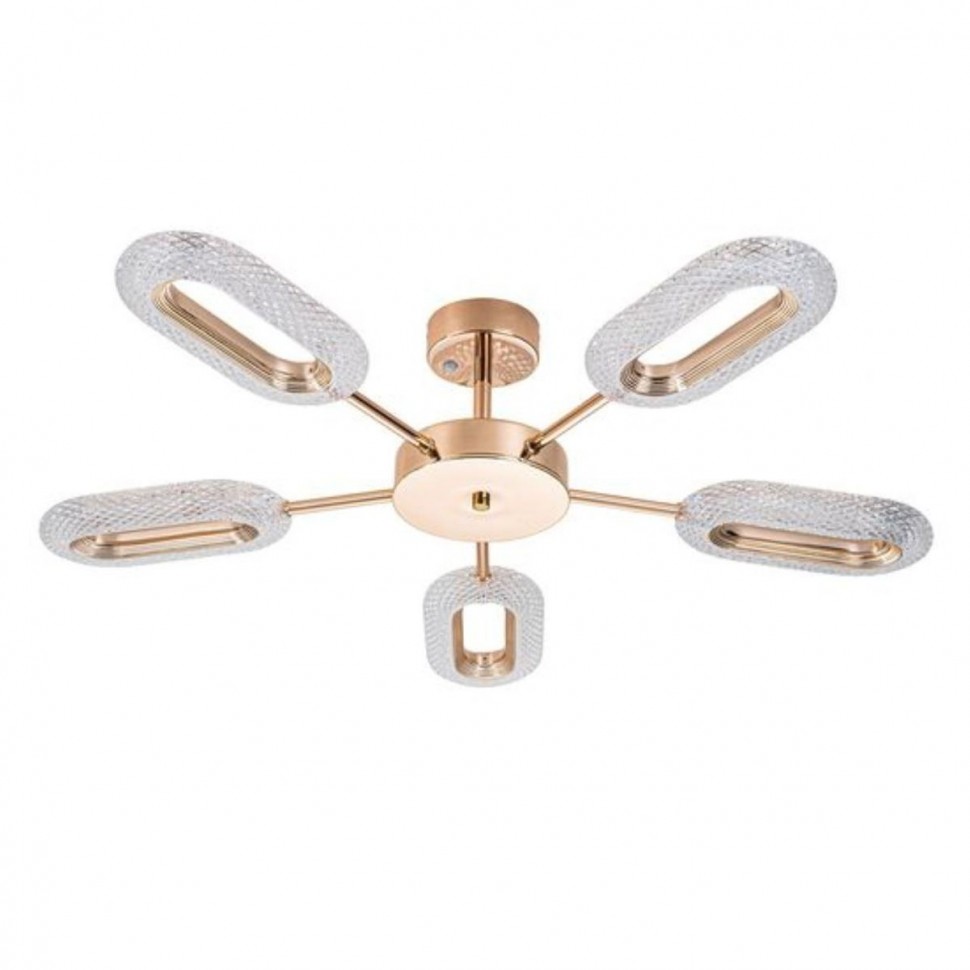 Потолочная светодиодная люстра Arte Lamp Ovale A2489PL-5GO фото 1 &mdash; svetrussia.ru