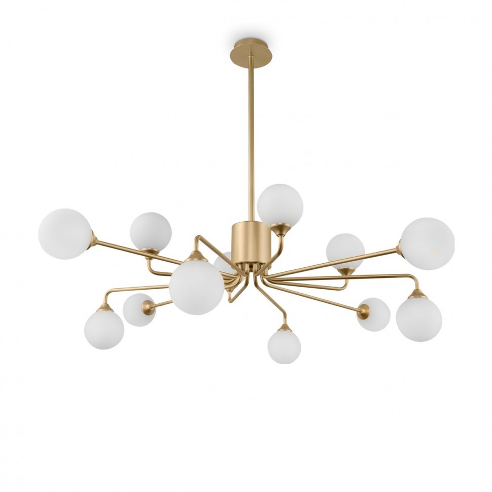 Подвесная люстра Freya Alexis FR5120PL-12G фото 1 &mdash; svetrussia.ru