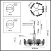 Подвесная люстра Odeon Light Hall Ventaglio 4870/5 фото 7 &mdash; svetrussia.ru
