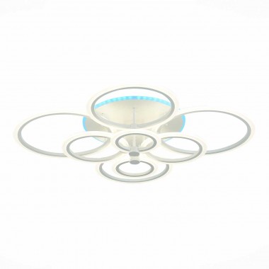 Потолочная светодиодная люстра Evoluce Cerina SLE500552-08RGB &mdash; svetrussia.ru
