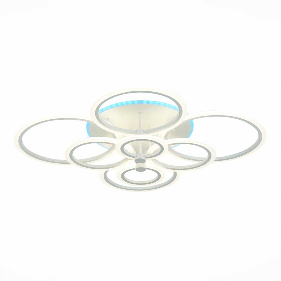 Потолочная светодиодная люстра Evoluce Cerina SLE500552-08RGB фото 1 &mdash; svetrussia.ru