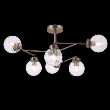 Потолочная люстра Freya Daisy FR5041PL-06BS &mdash; svetrussia.ru