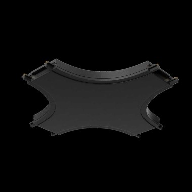 Коннектор X-образный Maytoni Technical Radity TRA084CX-11B &mdash; svetrussia.ru