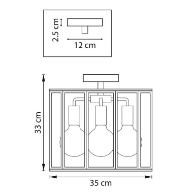 Потолочная люстра Lightstar Genni 798237 &mdash; svetrussia.ru