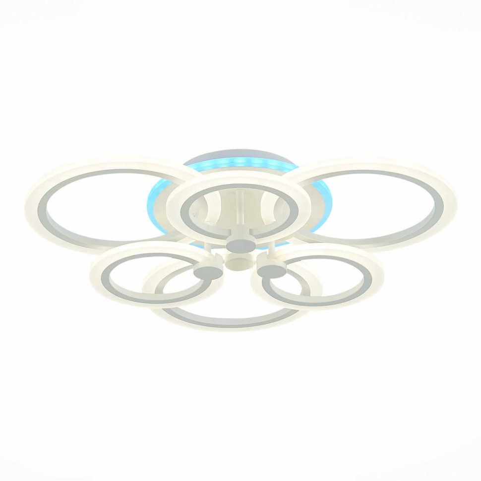 Потолочная светодиодная люстра Evoluce Cerina SLE500652-06RGB фото 1 &mdash; svetrussia.ru